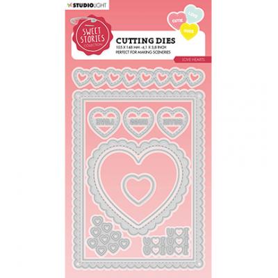 StudioLight Cutting Die - Love Hearts